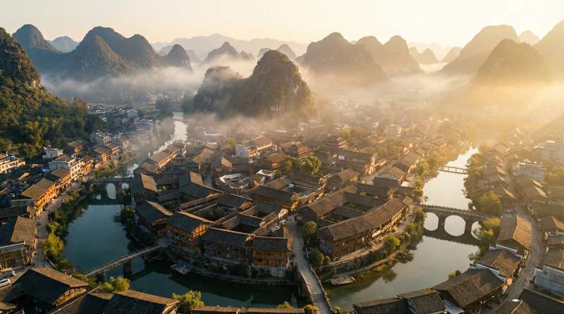 私房写真视频-古镇晨曦